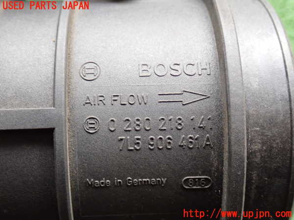 2UPJ-9238006320]ポルシェ・カイエン(9PABFD)エアフロメーター 中古_4