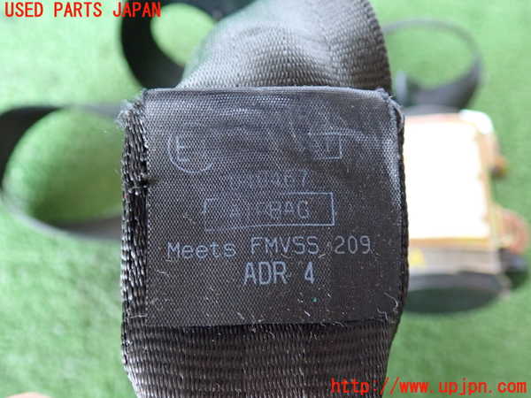 2UPJ-9238007075]ポルシェ・カイエン(9PABFD)助手席シートベルト 中古_2