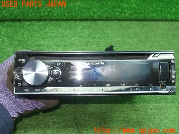 3UPJ=9238010518]グロリア ワゴン SGLリミテッド(WY30)carrozzeria カロッツェリア DEH-5500 CDプレーヤー 1DIN 中古_3