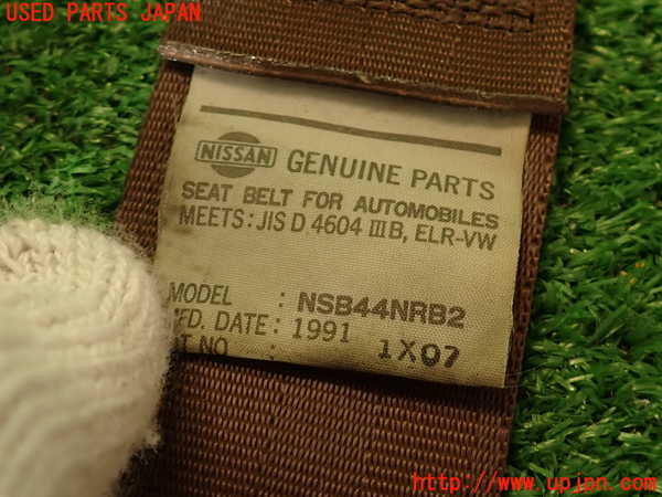 2UPJ-9238017045]グロリア ワゴン(WY30)運転席シートベルト 中古_4