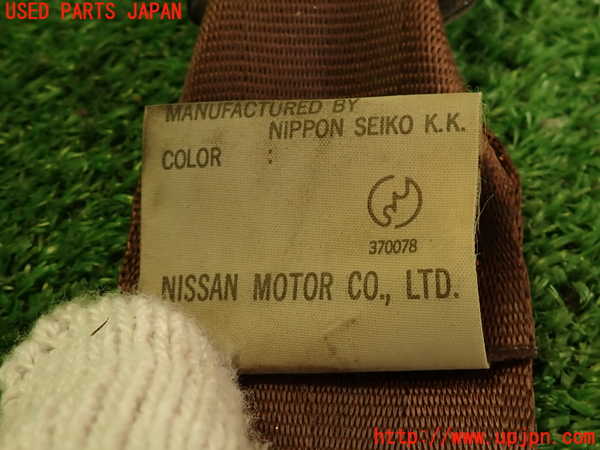 2UPJ-9238017075]グロリア ワゴン(WY30)助手席シートベルト 中古_5