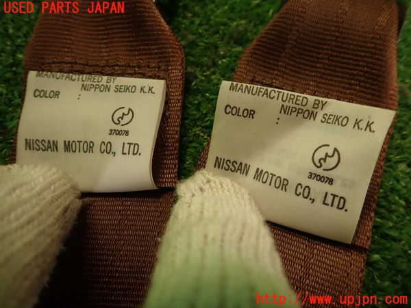 2UPJ-9238017215]グロリア ワゴン(WY30)3列目シートベルト 中古_5