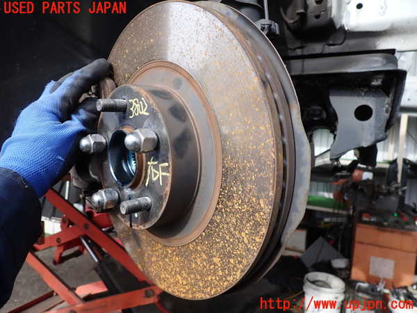 2UPJ-9238024290]インプレッサ スポーツ ハイブリッド(GPE)右フロントナックルハブ 中古_2