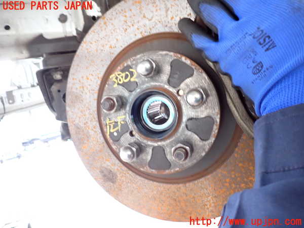 2UPJ-9238024295]インプレッサ スポーツ ハイブリッド(GPE)左フロントナックルハブ 中古_2