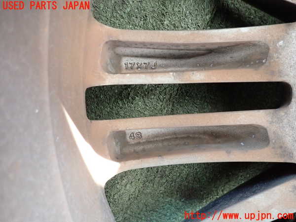 2UPJ-9238029038]インプレッサ スポーツ ハイブリッド(GPE)タイヤ　ホイール　1本③ 215/50R17 中古_5