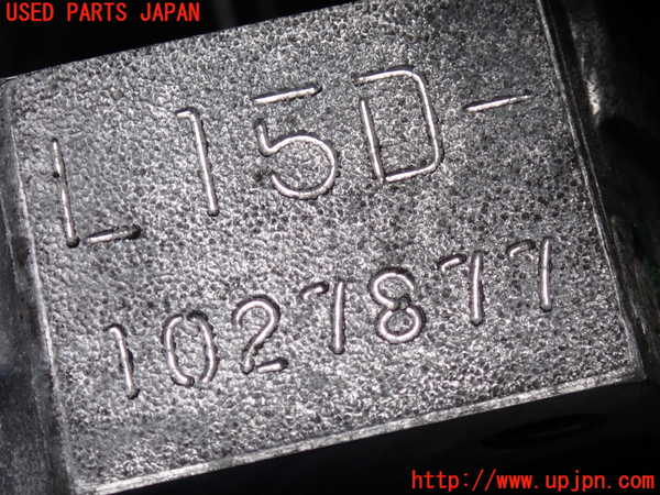 2UPJ-9238032010]WR-V(DG5)エンジン L15D 中古_5