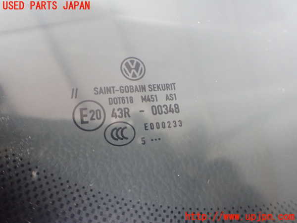 2UPJ-9238051195]VW ゴルフ GTI(1KAXX)フロントガラス 中古 SAINT-GOBAIN SEKURIT M451 43R-00348_4
