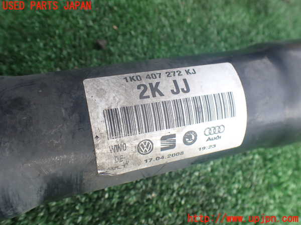 2UPJ-9238054010]VW ゴルフ GTI(1KAXX)右フロントドライブシャフト 中古_2