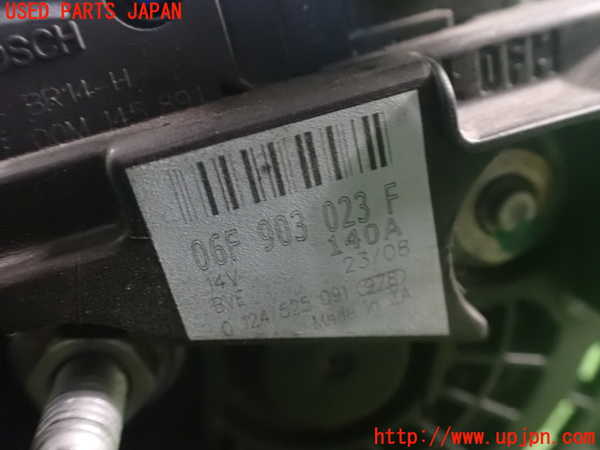 2UPJ-9238056015]VW ゴルフ GTI(1KAXX)オルタネーター(ダイナモ) 中古_3