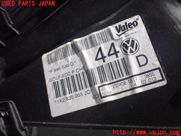 2UPJ-9238056081]VW ゴルフ GTI(1KAXX)エバポレーター1 中古_4