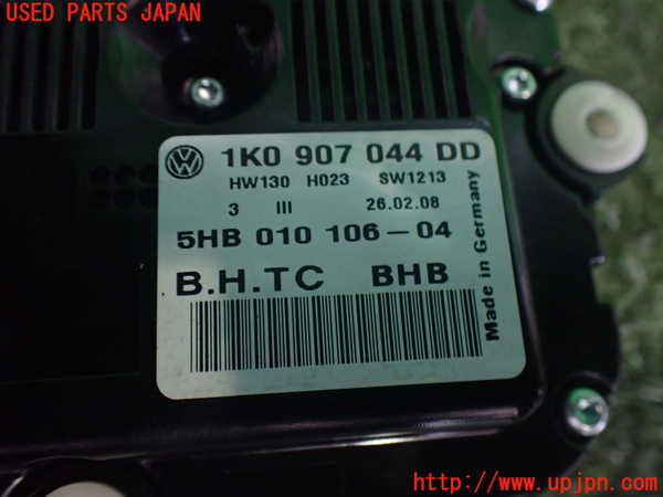 2UPJ-9238056066]VW ゴルフ GTI(1KAXX)エアコンスイッチ1 中古_3
