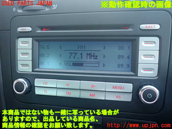 2UPJ-9238056480]VW ゴルフ GTI(1KAXX)CDプレーヤー 中古_4