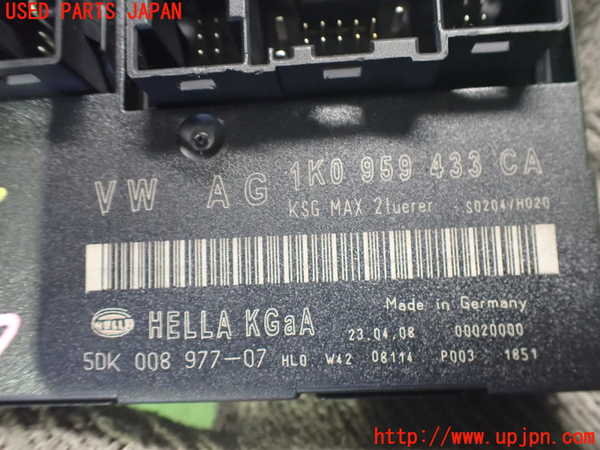 2UPJ-9238056148]VW ゴルフ GTI(1KAXX)コンピューター3 中古 1K0959433CA_3