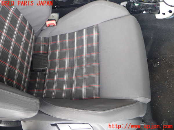 2UPJ-9238057035]VW ゴルフ GTI(1KAXX)運転席シート 中古_2