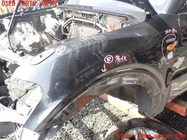 1UPJ-9238061082]パジェロ(V75W)左前フェンダー 中古_3