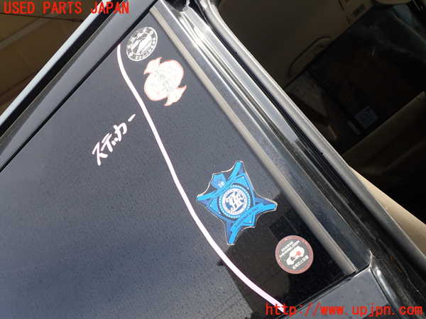 1UPJ-9238061380]パジェロ(V75W)右クォーターガラス 中古_2