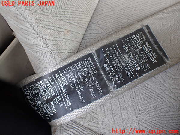 1UPJ-9238067155]パジェロ(V75W)右2列目シートベルト 中古_2