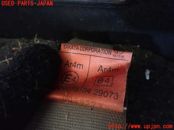 1UPJ-9238067245]パジェロ(V75W)右3列目シートベルト 中古_3