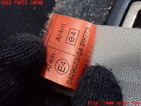 1UPJ-9238067275]パジェロ(V75W)左3列目シートベルト 中古_3