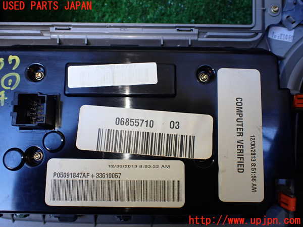 1UPJ-9238076066]ジープ・グランドチェロキー(WK36TA)エアコンスイッチ1 中古_4