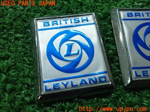 3UPJ=9238080008]MG ミジェット Mk-3(型式不明)British Leyland ブリテッシュレイランド フェンダーエンブレム 中古_2