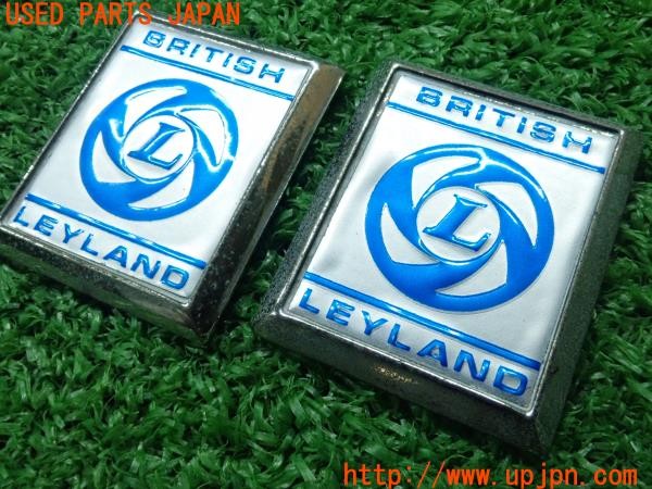 3UPJ=9238080008]MG ミジェット Mk-3(型式不明)British Leyland ブリテッシュレイランド フェンダーエンブレム 中古_3