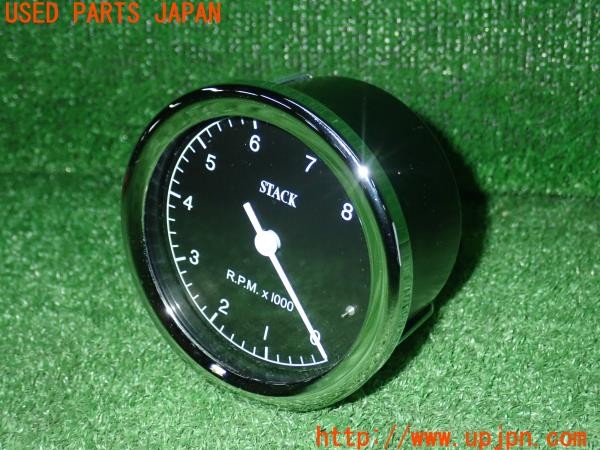 3UPJ=9238080543]MG ミジェット Mk-3(型式不明)Stack ST230C-08 スタック クラブマン クラシック タコメーター 125mm 中古_2