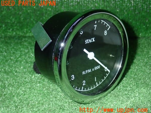 3UPJ=9238080543]MG ミジェット Mk-3(型式不明)Stack ST230C-08 スタック クラブマン クラシック タコメーター 125mm 中古_3