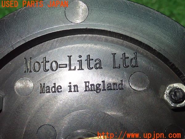 3UPJ=9238080618]MG ミジェット Mk-3(型式不明)Moto-Lita モトリタ ステアリングボス ホーンボタン セット 中古_5