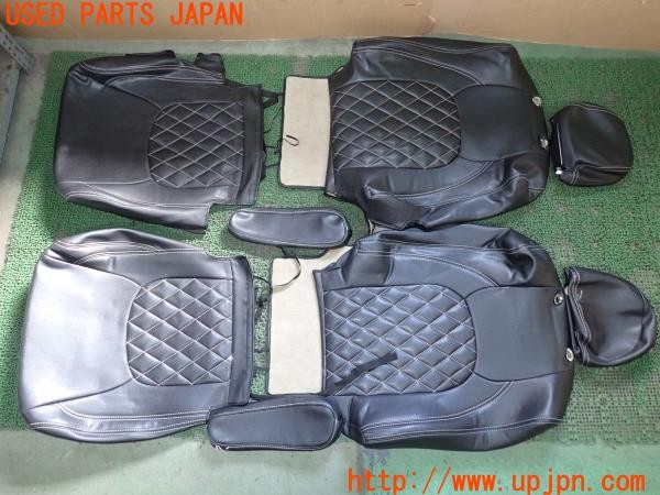 3UPJ=9238100608]ヴェルファイア(ANH20W)前期 社外 シートカバー 7人乗り 中古_2