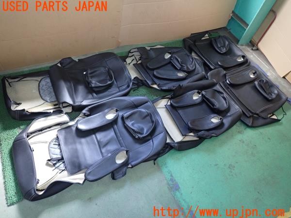 3UPJ=9238100608]ヴェルファイア(ANH20W)前期 社外 シートカバー 7人乗り 中古_5