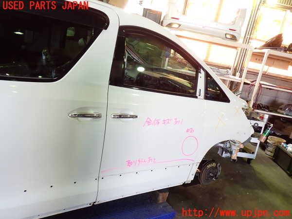 1UPJ-9238101230]ヴェルファイア(ANH20W)右前ドア 中古 NSG M5O5 43R-00012_3