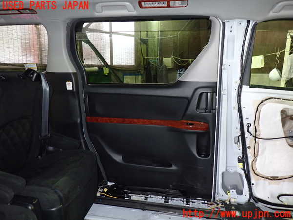 1UPJ-9238101320]ヴェルファイア(ANH20W)左後ドア 中古 AGC M2L4_5