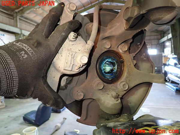 1UPJ-9238104290]ヴェルファイア(ANH20W)右フロントナックルハブ 中古_2