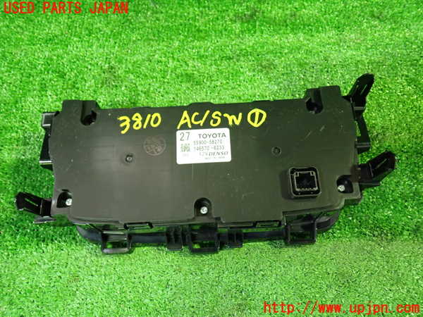 1UPJ-9238106066]ヴェルファイア(ANH20W)エアコンスイッチ1 中古_2