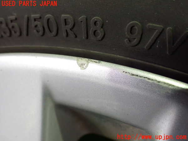 1UPJ-9238109042]ヴェルファイア(ANH20W)タイヤ　ホイール　1本② 235/50R18 中古_2