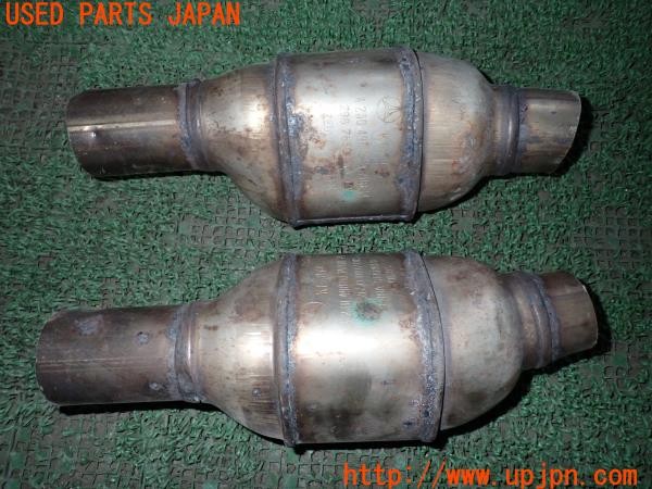 3UPJ=9238110153]ベンツ SL350(230467 R230)前期 純正 A2304900714 KT0174 触媒② 2個 中古_2