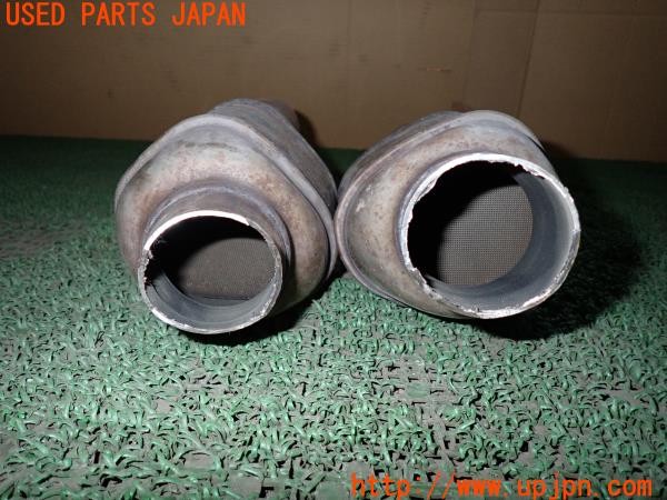 3UPJ=9238110153]ベンツ SL350(230467 R230)前期 純正 A2304900714 KT0174 触媒② 2個 中古_4