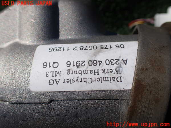 1UPJ-9238114260]ベンツ SL350(230467)(R230)ステアリングシャフト 中古_4