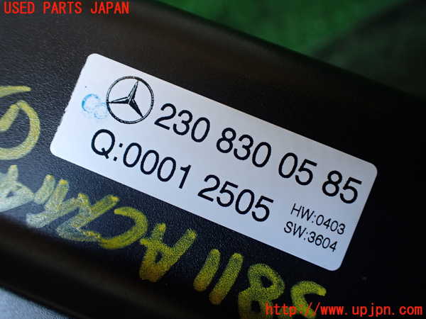 1UPJ-9238116066]ベンツ SL350(230467)(R230)エアコンスイッチ1 中古_4