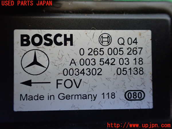 1UPJ-9238116381]ベンツ SL350(230467)(R230)センサー1 中古_2