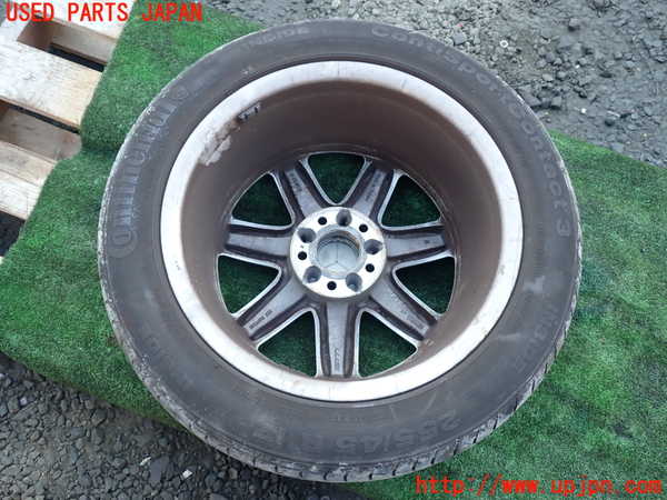 1UPJ-9238119037]ベンツ SL350(230467)(R230)タイヤ　ホイール　1本② 255/45R17 中古_4