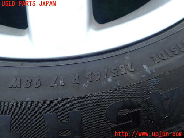 1UPJ-9238119038]ベンツ SL350(230467)(R230)タイヤ　ホイール　1本③ 255/45R17 中古_3