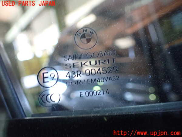 1UPJ-9238121230]BMW X3 F25(WX20)右前ドア SEKURIT M40 中古_2