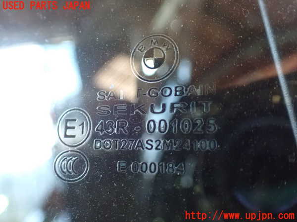 1UPJ-9238121290]BMW X3 F25(WX20)右後ドア SEKURIT M24100 中古_2