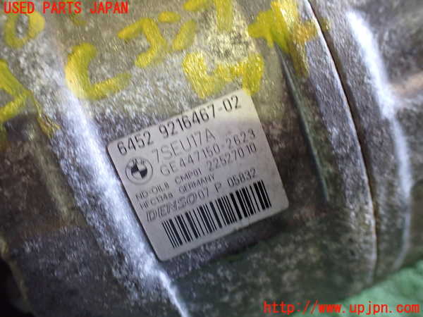 1UPJ-9238126025]BMW X3 F25(WX20)エアコンコンプレッサー 中古_3