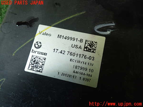 1UPJ-9238126836]BMW X3 F25(WX20)電動ファン1 中古_2