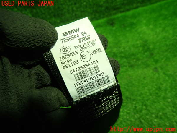 1UPJ-9238127155]BMW X3 F25(WX20)右2列目シートベルト 中古_2