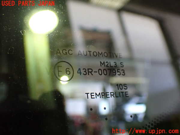 1UPJ-9238141382]セレナ(FNC28)左クォーターガラス 中古(43R-007953 M2L3)_2