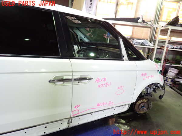 1UPJ-9238151230]エリシオン(RR1)右前ドア AGC M2H4 中古_2